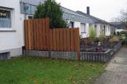 Holzzaun als Sichtschutz von U. Bach Gartenbau - Landschaftsbau - Troisdorf