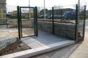 Stabgitterzaun Sichtschutz von U. Bach Gartenbau - Landschaftsbau - Troisdorf