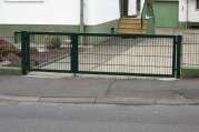 Stabgitterzaun Sichtschutz von U. Bach Gartenbau - Landschaftsbau - Troisdorf
