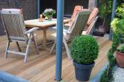 Gartenmöbel, Set, Lounge, Holz, Stein von Bach Gartenbau - Landschaftsbau - Troisdorf