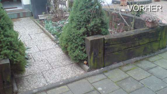 Vorgarten vorher
