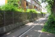 Holzzaun als Sichtschutz von U. Bach Gartenbau - Landschaftsbau - Troisdorf