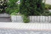 Palisaden von U. Bach Garten- und Landschaftsbau aus Troisdorf