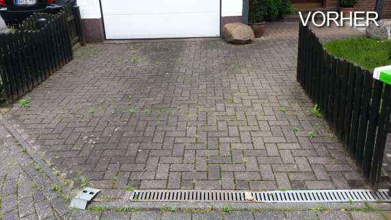 Einfahrt vorher