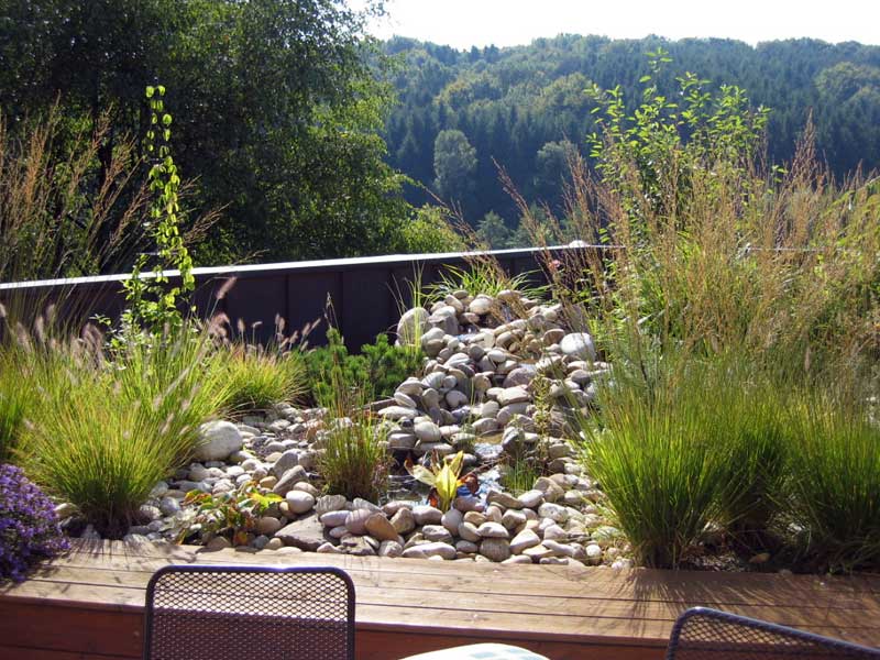 Intensive Dachbegrünung für Garagen als Komplettpaket - U. Bach